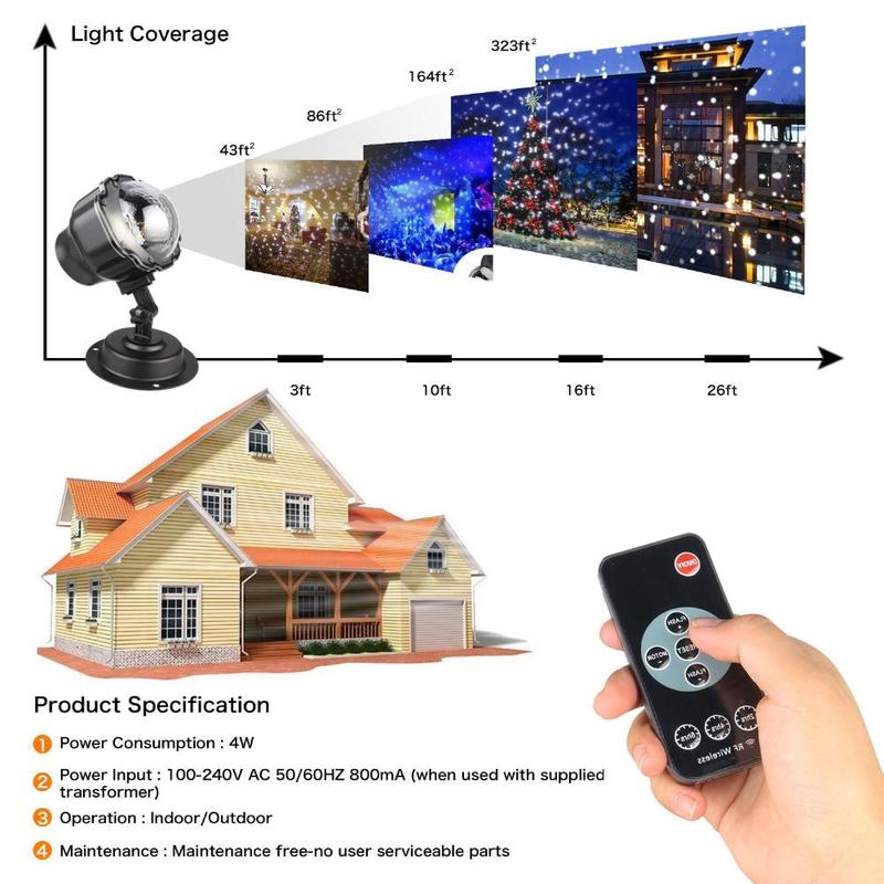 Frostfall Snowfall Projector